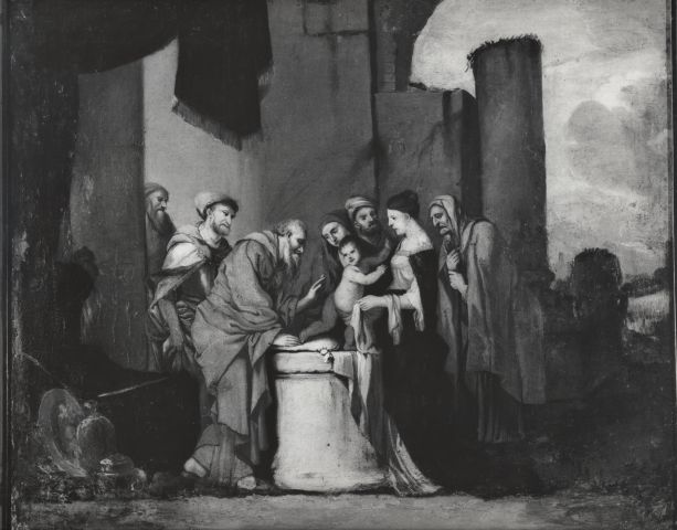 Anonimo — Carpioni Giulio - sec. XVII - Liriope presenta Narciso a Tiresia — insieme